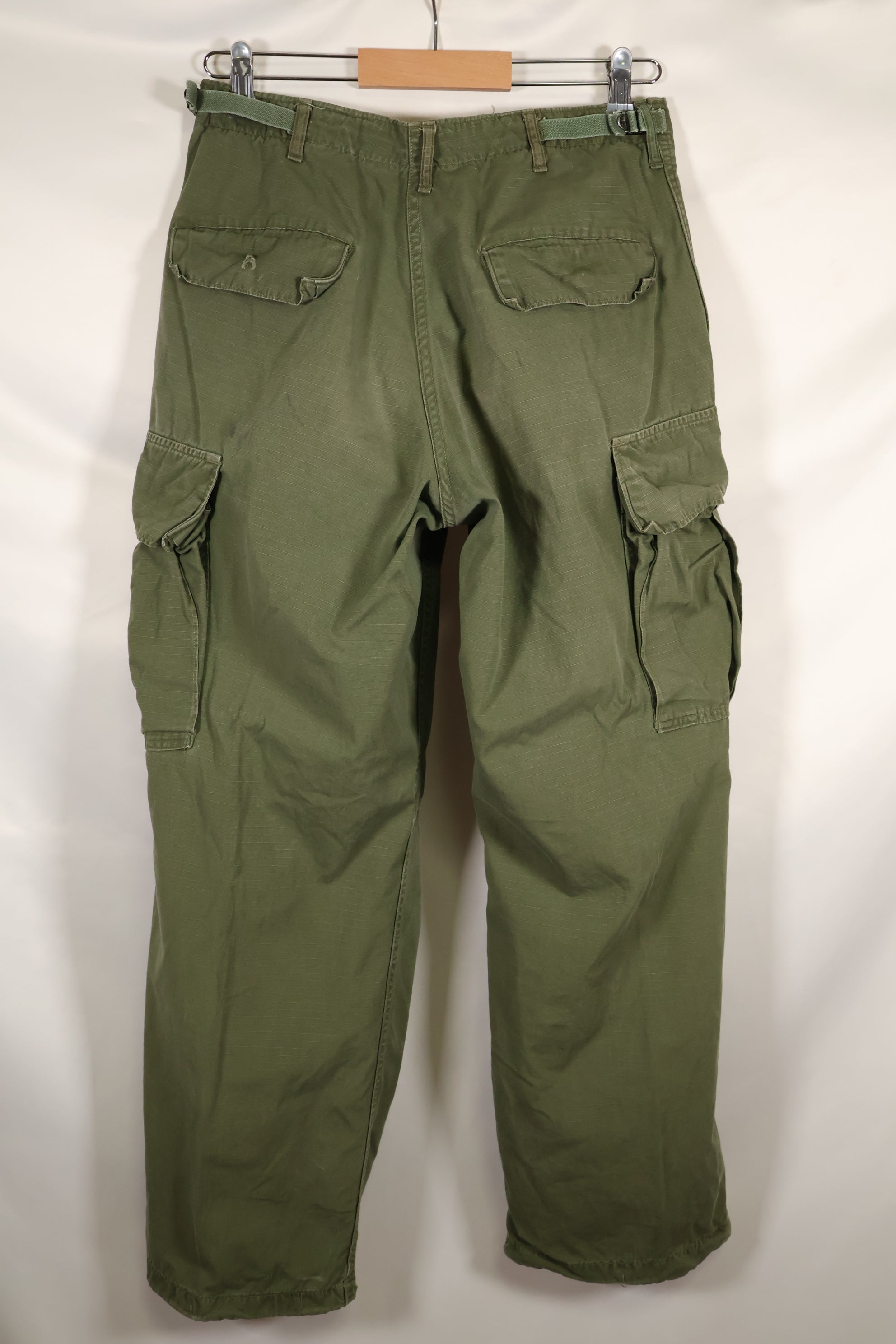 Circa 1969 S-R Size 4th Model Jungle Fatigue Pants, Used, Released by Film Company