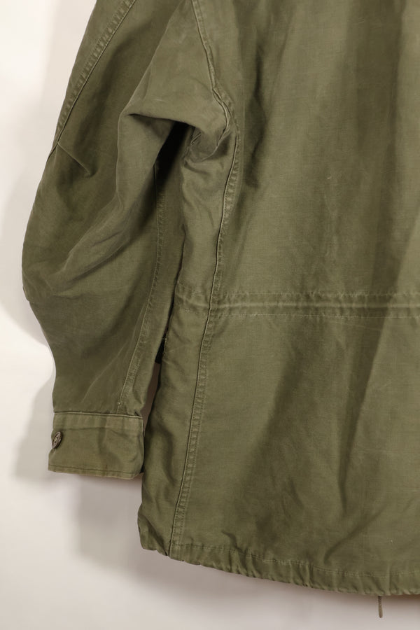 1957 Contract, S-S, U.S. Military, M51 Fold Jacket, No Liner, Faded, Used