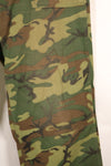 Late 1960s; Estimated size 36–38; ERDL Green Leaf Camo; OG-107 pant cut; utility pants; used