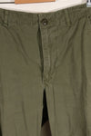 Circa 1969 S-R Size 4th Model Jungle Fatigue Pants, used, film company release B