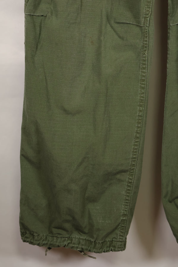 Contract year unknown S-R size 4th Model Jungle Fatigue pants, used, released by film company