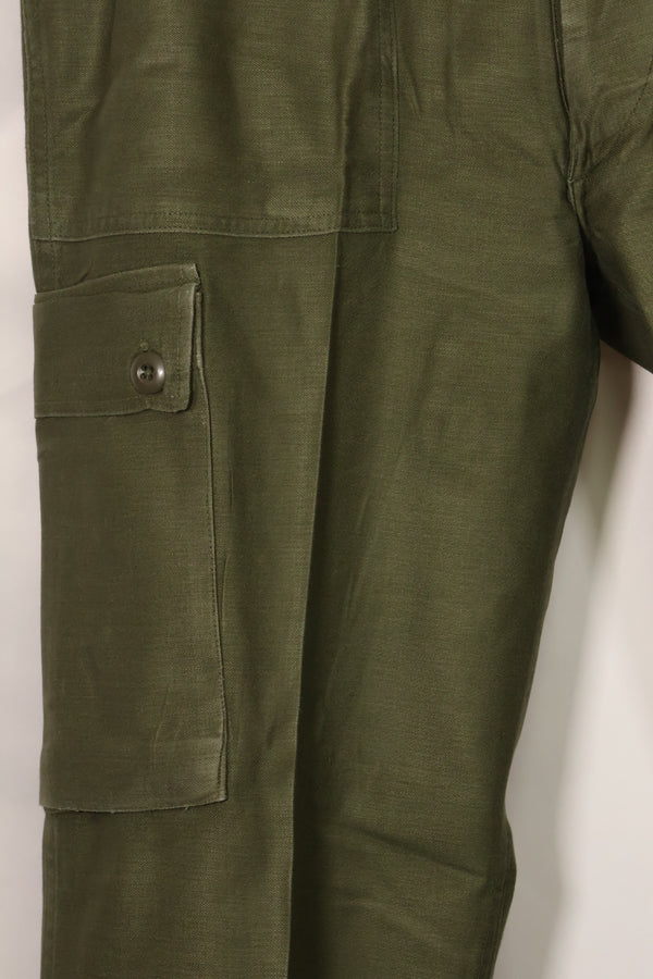 1960s lot OG-107 baker pants with modified cargo pockets, ex-special forces personnel, used F