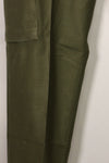 1960s lot OG-107 baker pants with modified cargo pockets, ex-special forces personnel, used F