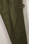 1960s lot OG-107 baker pants with modified cargo pockets, ex-special forces personnel, used F