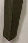 1960s lot OG-107 baker pants with modified cargo pockets, ex-special forces personnel, used F