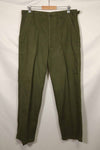 Early 1960s lot OG-107 Utility Pants Baker Pants LARGE Used