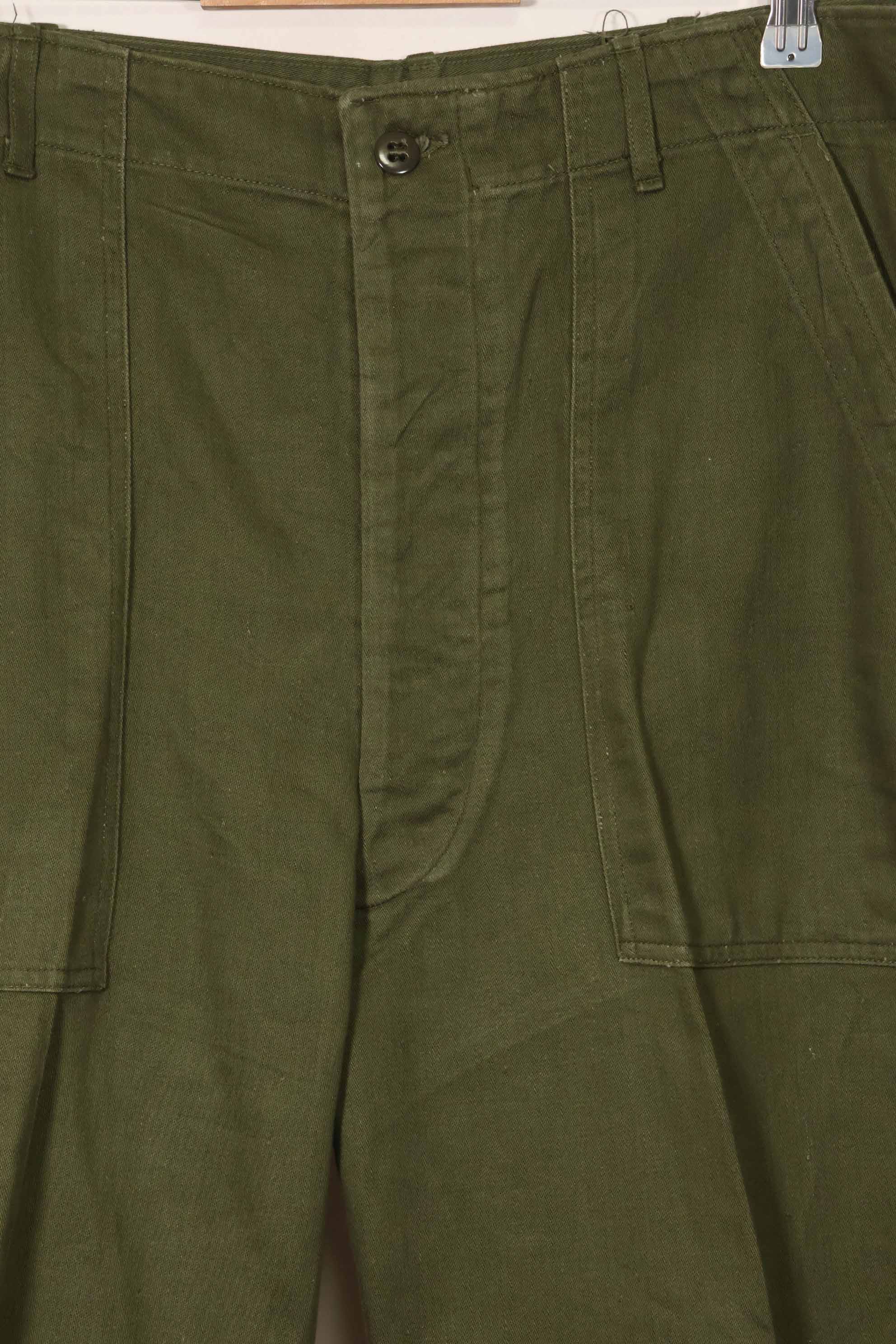 Early 1960s lot OG-107 Utility Pants Baker Pants LARGE Used