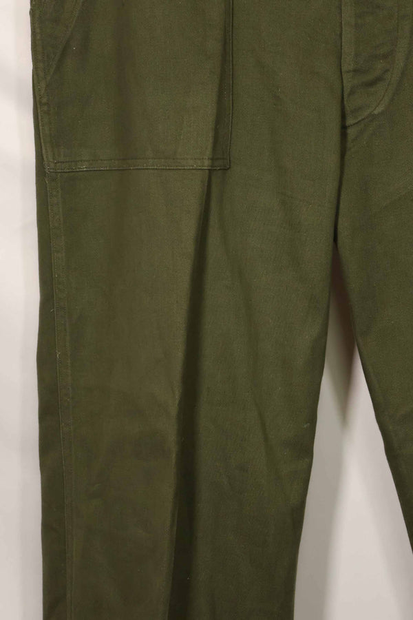 Early 1960s lot OG-107 Utility Pants Baker Pants LARGE Used