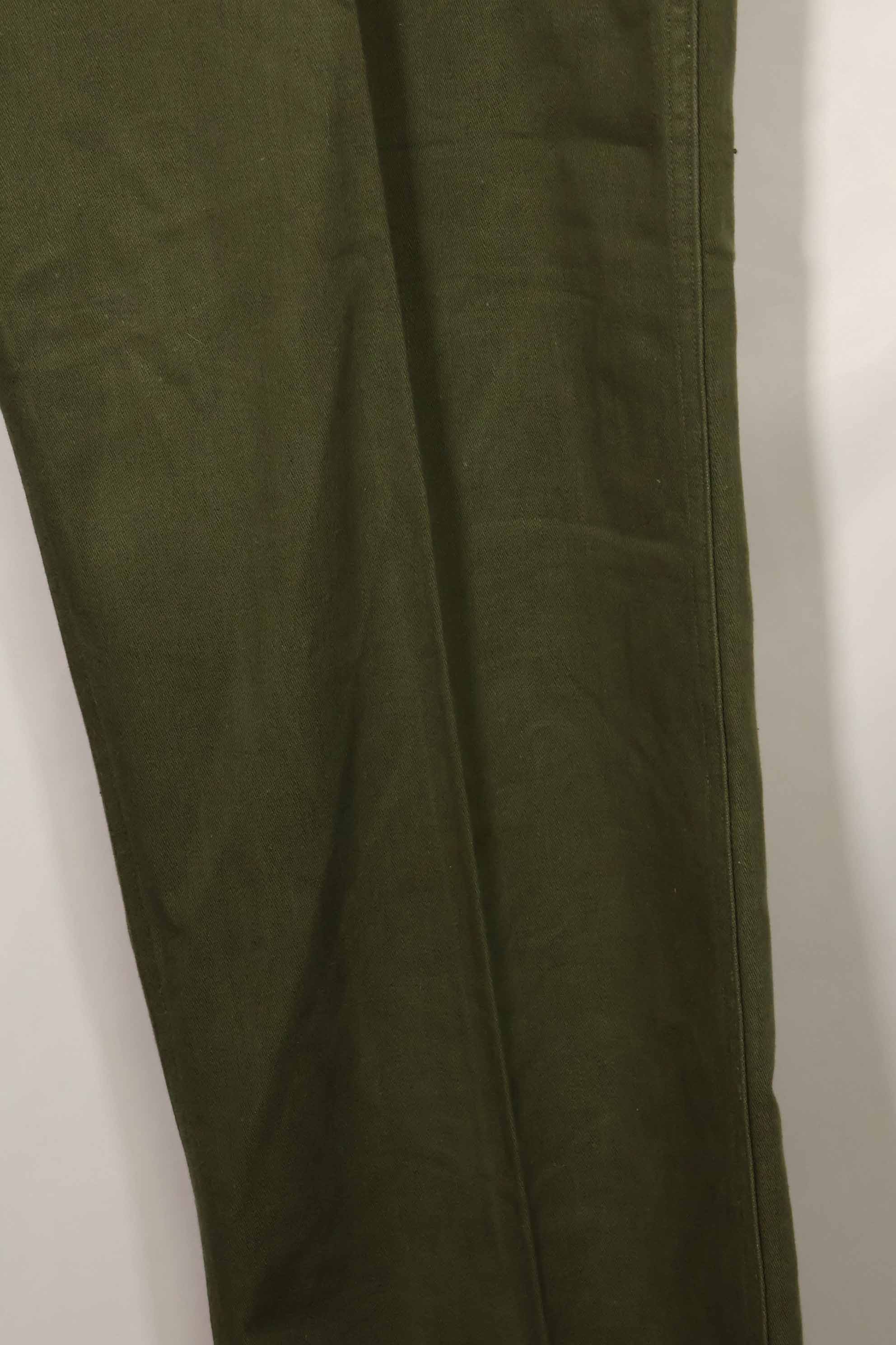 Early 1960s lot OG-107 Utility Pants Baker Pants LARGE Used