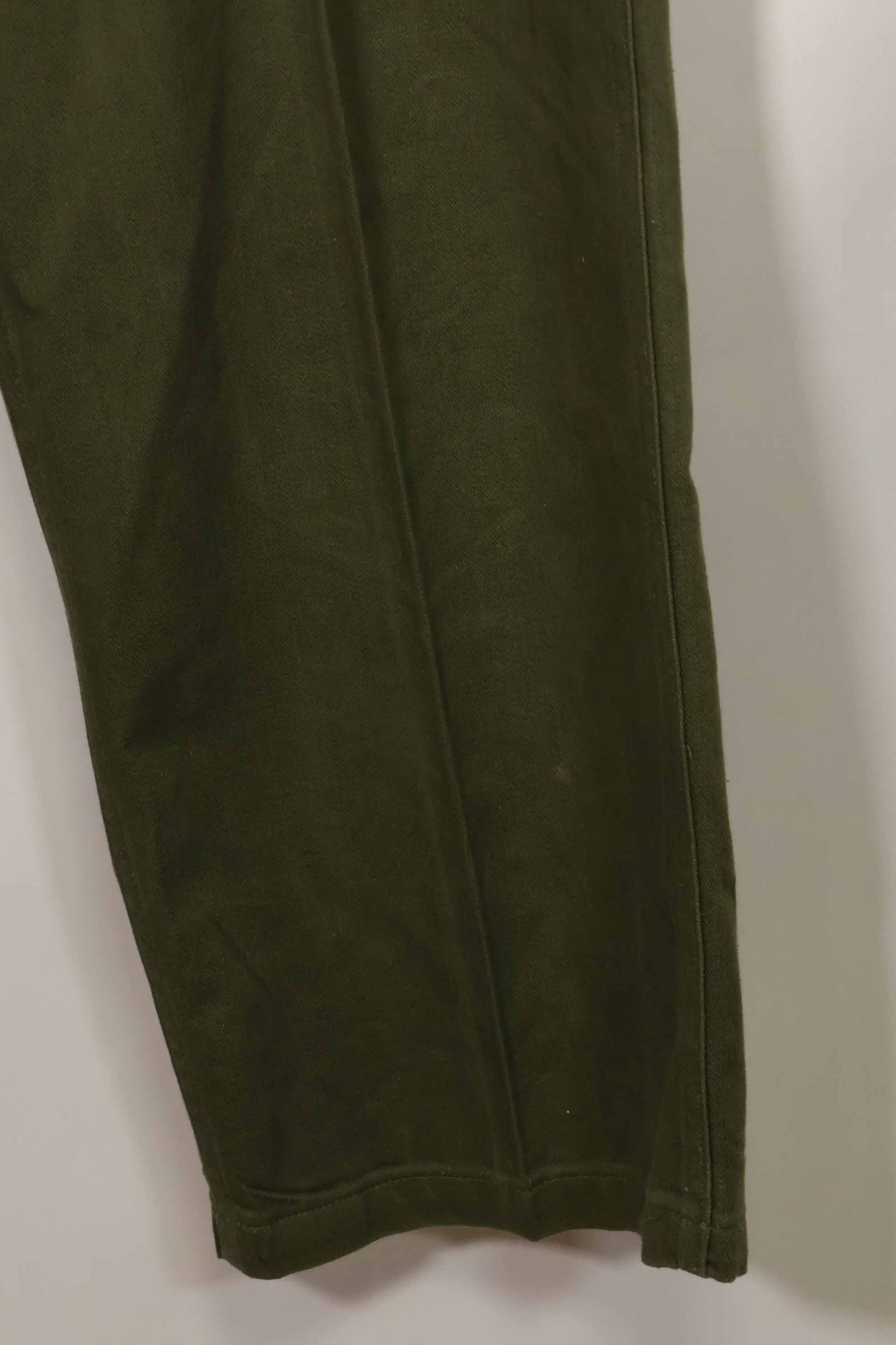 Early 1960s lot OG-107 Utility Pants Baker Pants LARGE Used