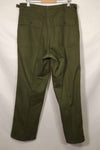 Early 1960s lot OG-107 Utility Pants Baker Pants LARGE Used