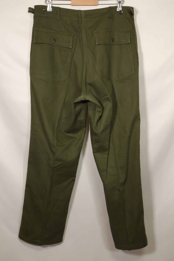 Early 1960s lot OG-107 Utility Pants Baker Pants LARGE Used