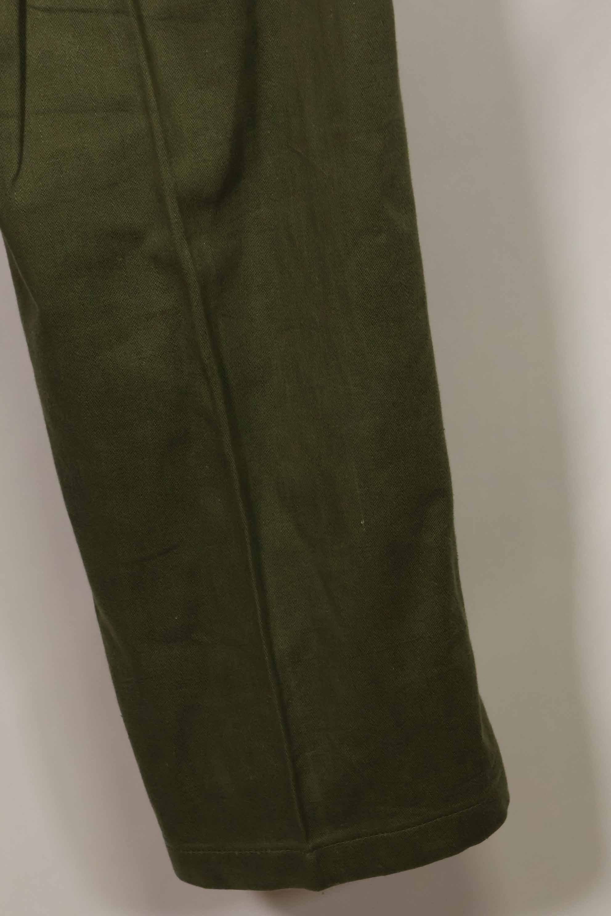 Early 1960s lot OG-107 Utility Pants Baker Pants LARGE Used