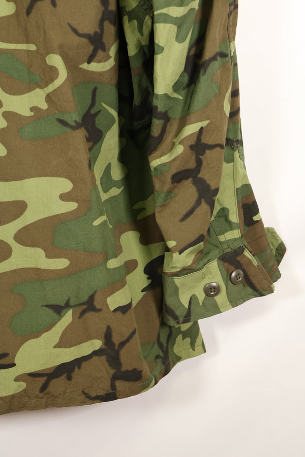 Circa 1966–67 | Estimated M-R | ERDL | Non-ripstop | Early print | Jungle fatigue jacket | Used