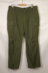 Contract year unknown 4th Model Ripstop Jungle Fatigue Pants L-R Used