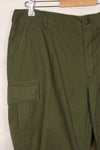 Contract year unknown 4th Model Ripstop Jungle Fatigue Pants L-R Used