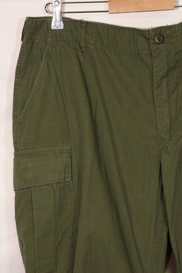 Contract year unknown 4th Model Ripstop Jungle Fatigue Pants L-R Used