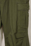 Contract year unknown 4th Model Ripstop Jungle Fatigue Pants L-R Used