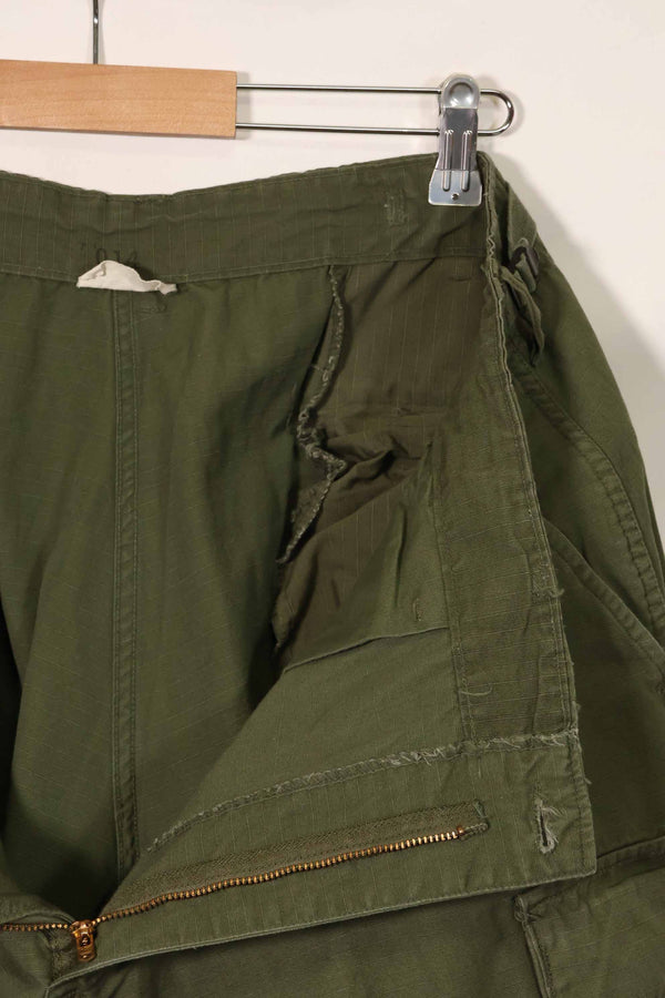 Contract year unknown 4th Model Ripstop Jungle Fatigue Pants L-R Used