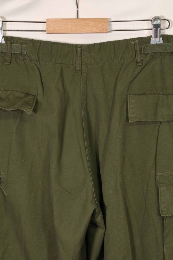 Contract year unknown 4th Model Ripstop Jungle Fatigue Pants L-R Used