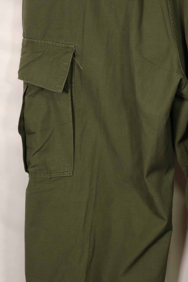 Contract year unknown 4th Model Ripstop Jungle Fatigue Pants L-R Used