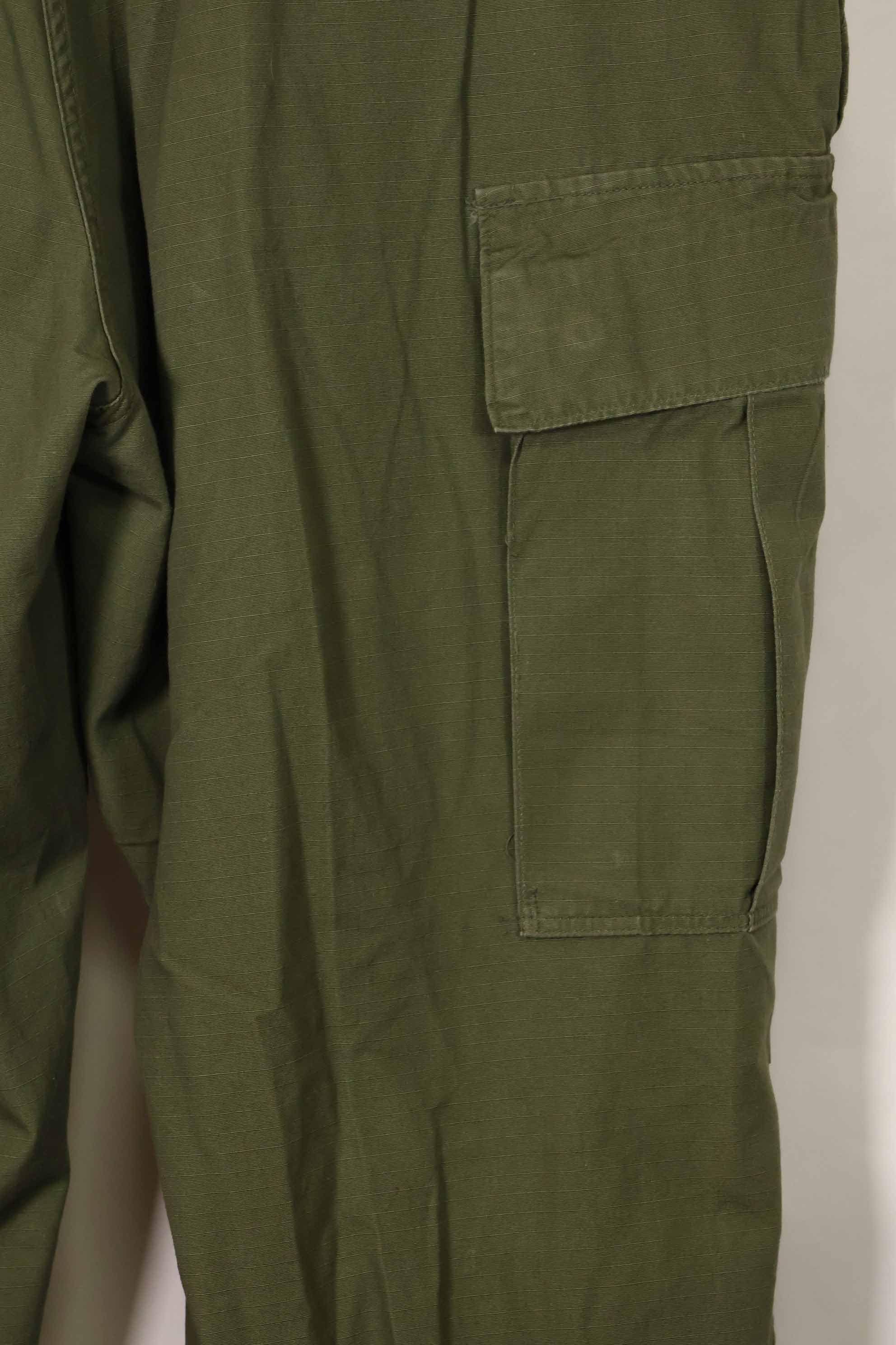 Contract year unknown 4th Model Ripstop Jungle Fatigue Pants L-R Used