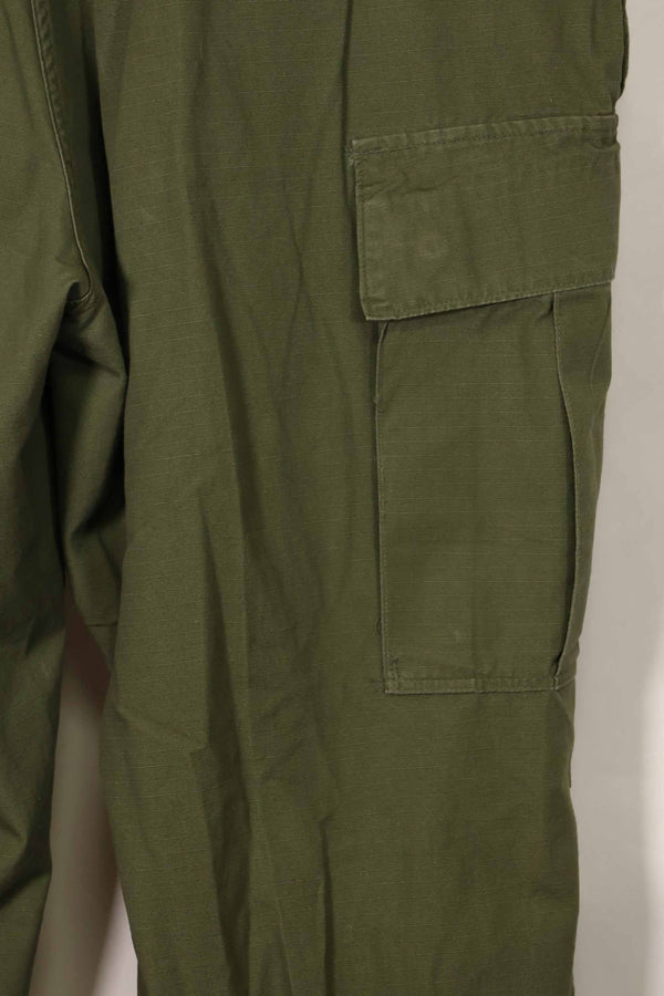 Contract year unknown 4th Model Ripstop Jungle Fatigue Pants L-R Used