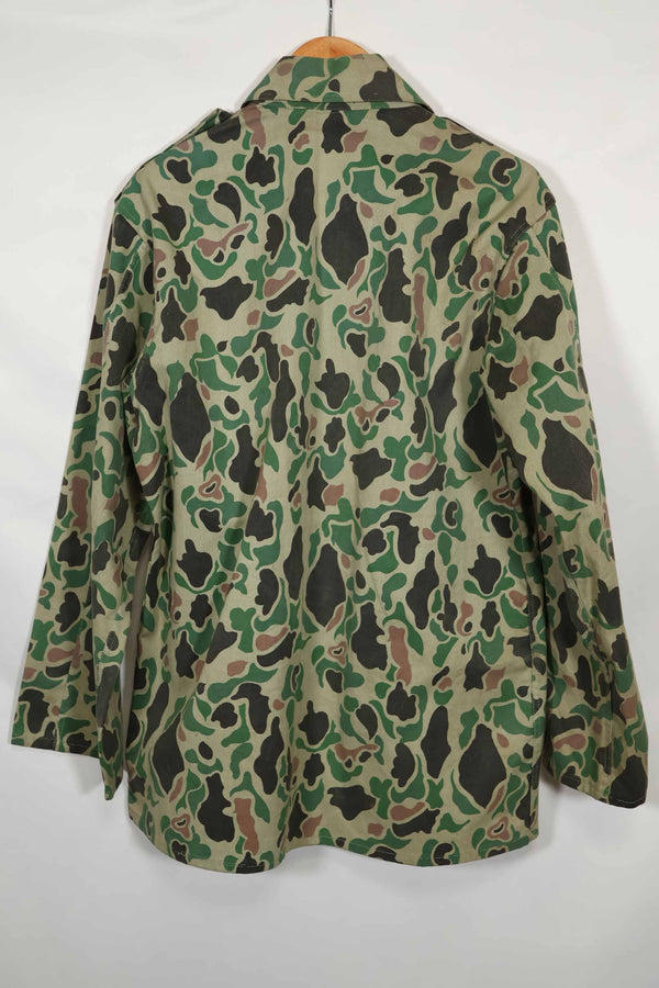 1980's Korean Army Frogskin camouflage HBT shirt, almost unused B