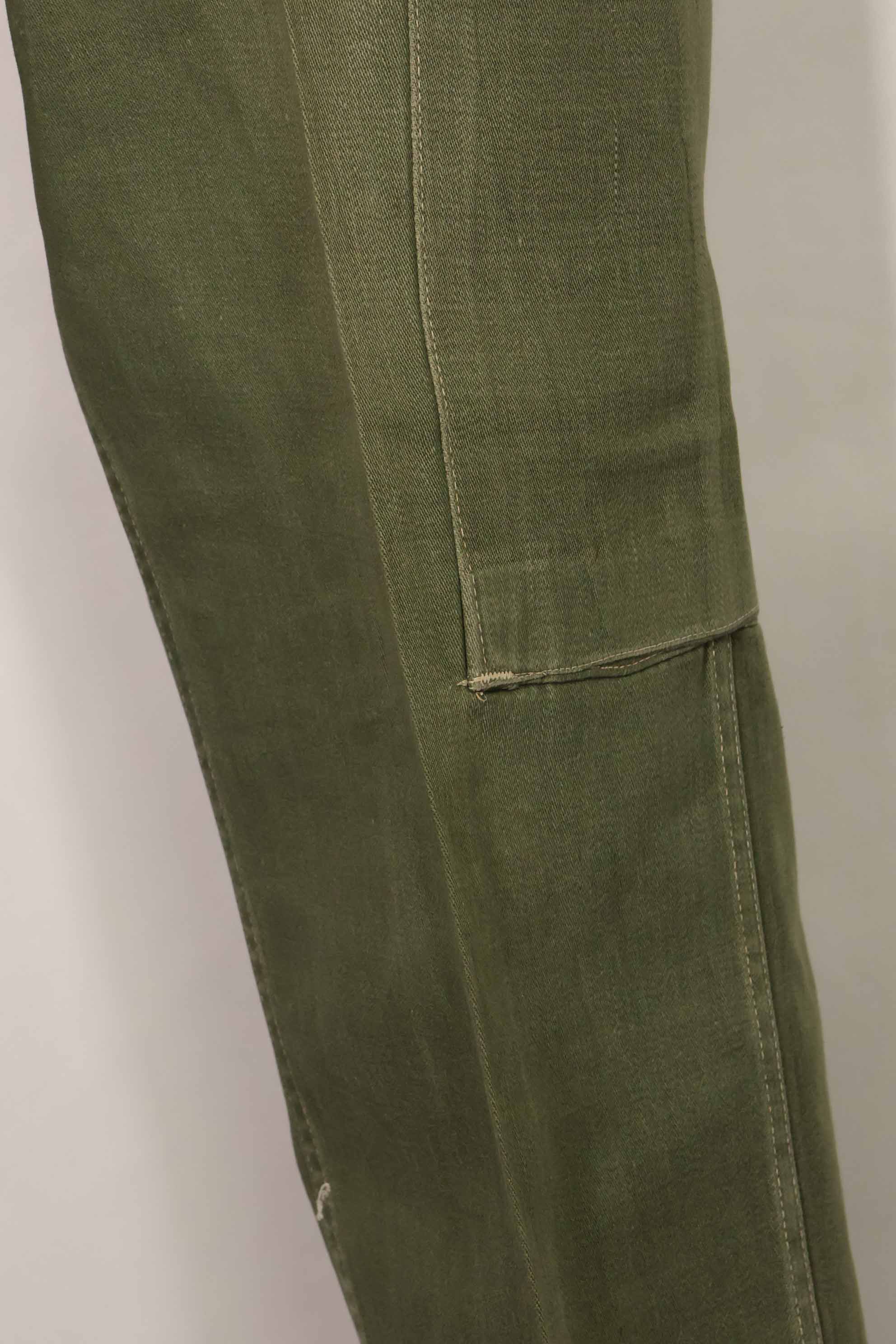 Early 1960s OG-107 Utility Uniform Baker Pants Modified 82nd Airborne Division F