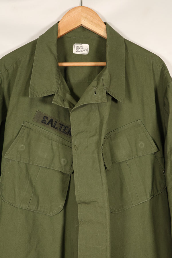 1969 Contract L-L 3rd Model Jungle Fatigue Jacket, Used, With Tag　