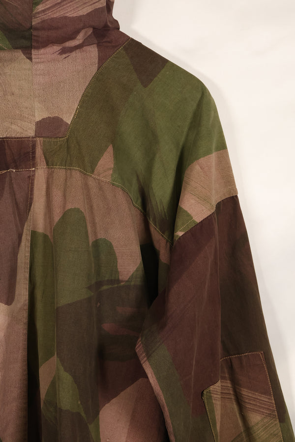 1943 British Army SAS WINDPROOF Smock Zipper Modified Indochina War Used