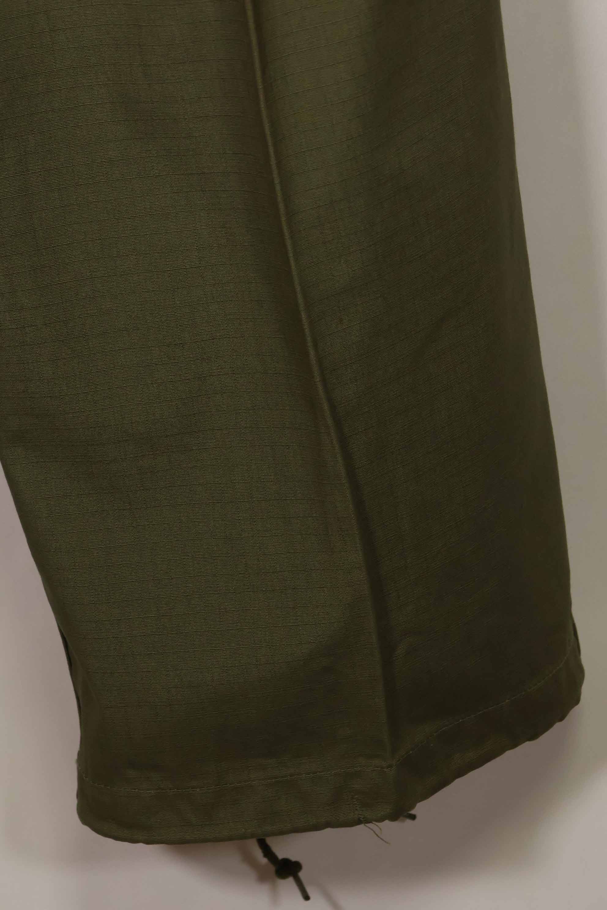 1969 Contract Deadstock 4th Model Ripstop Jungle Fatigue Pants M-L Unused