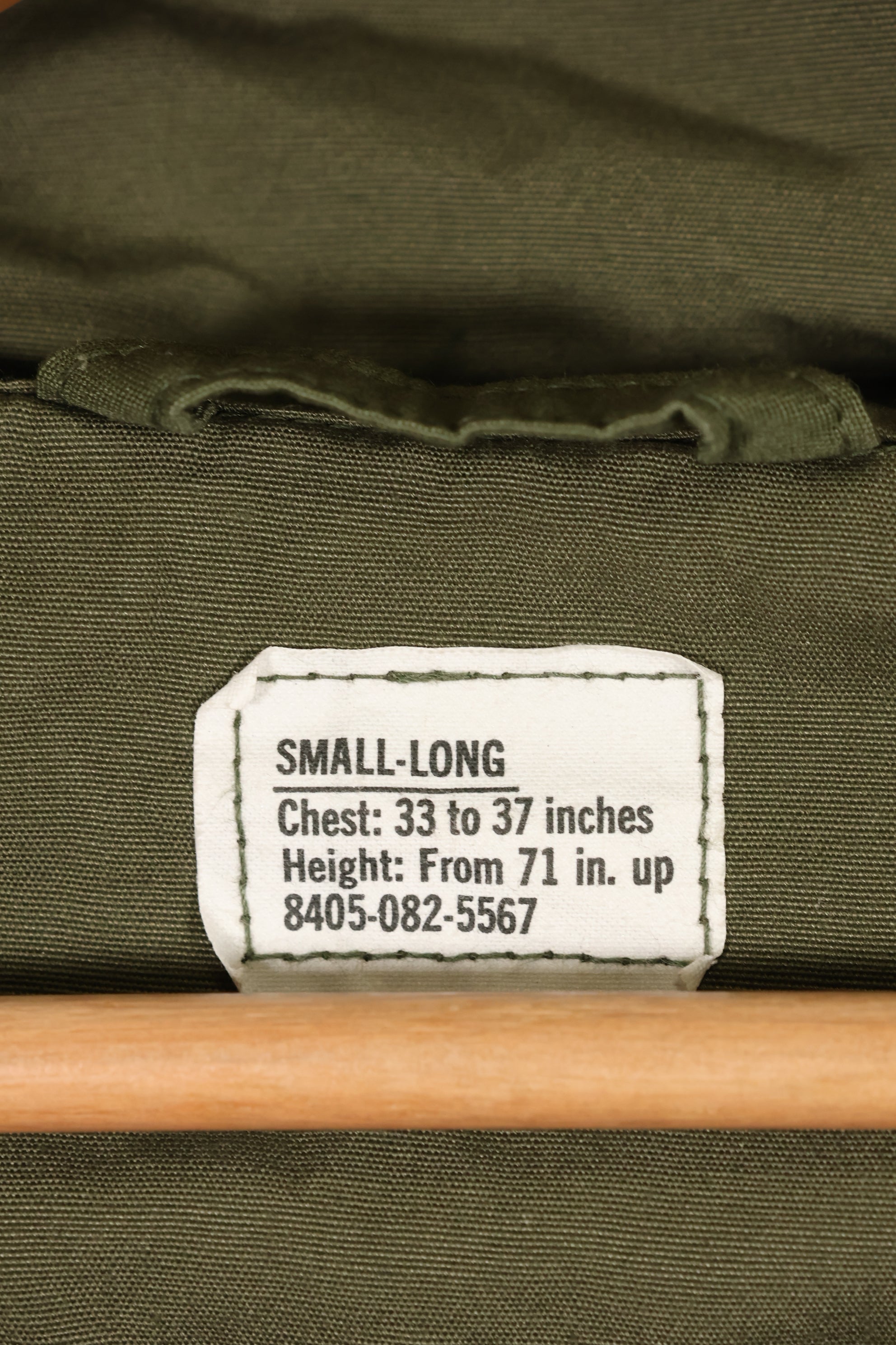 Circa 1967, Deadstock, S-L, 3rd Model Jungle Fatigue Jacket, Good Condition, NOS