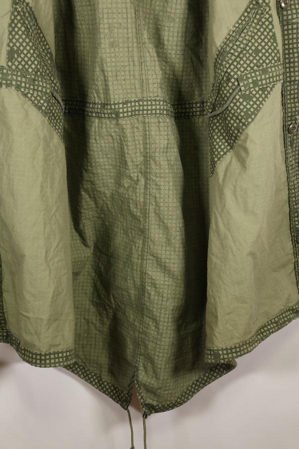 1981 Contract, SMALL, Early Model, U.S. Army, Desert Night Parka, Camouflage Parka, Used