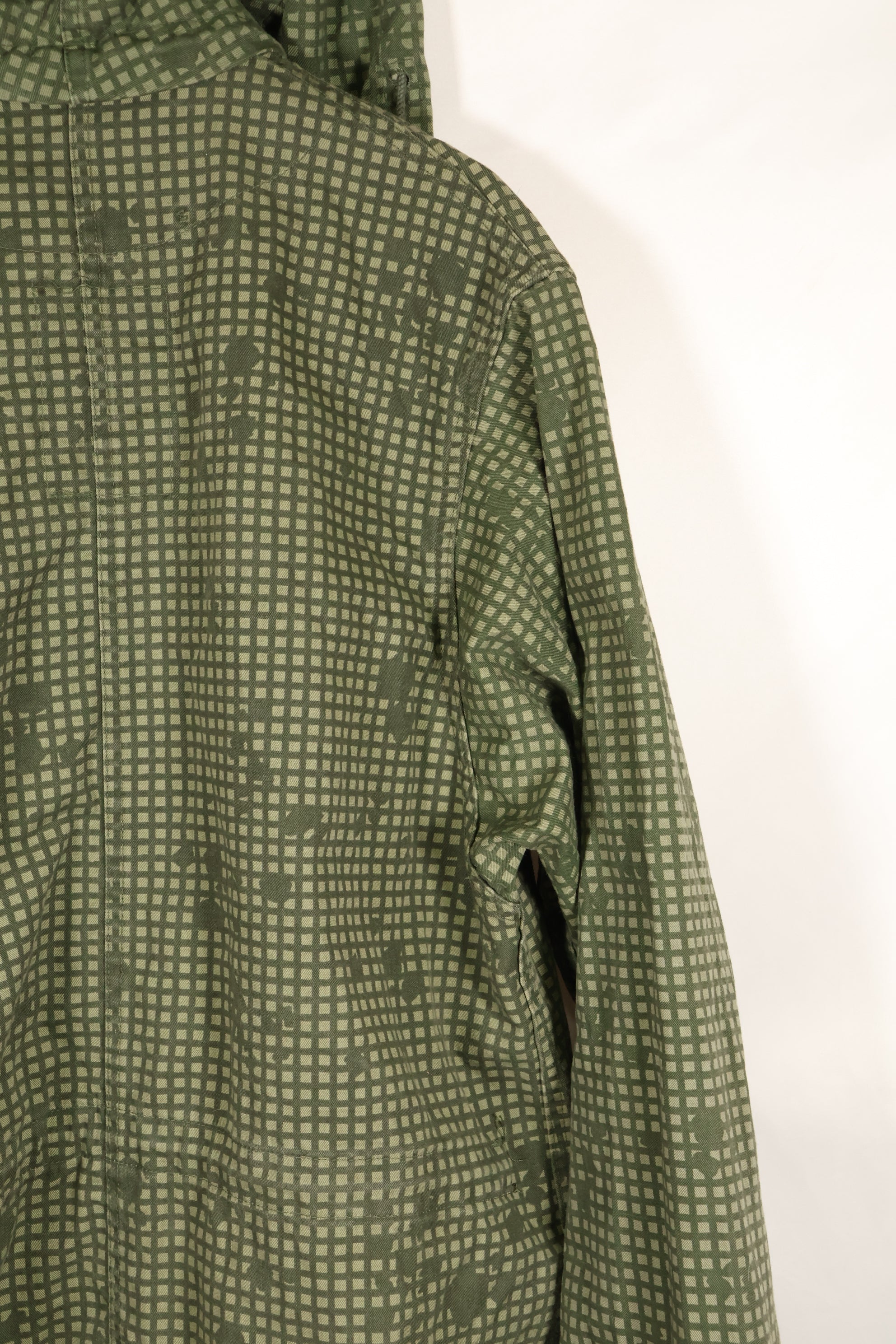 1981 Contract, SMALL, Early Model, U.S. Army, Desert Night Parka, Camouflage Parka, Used