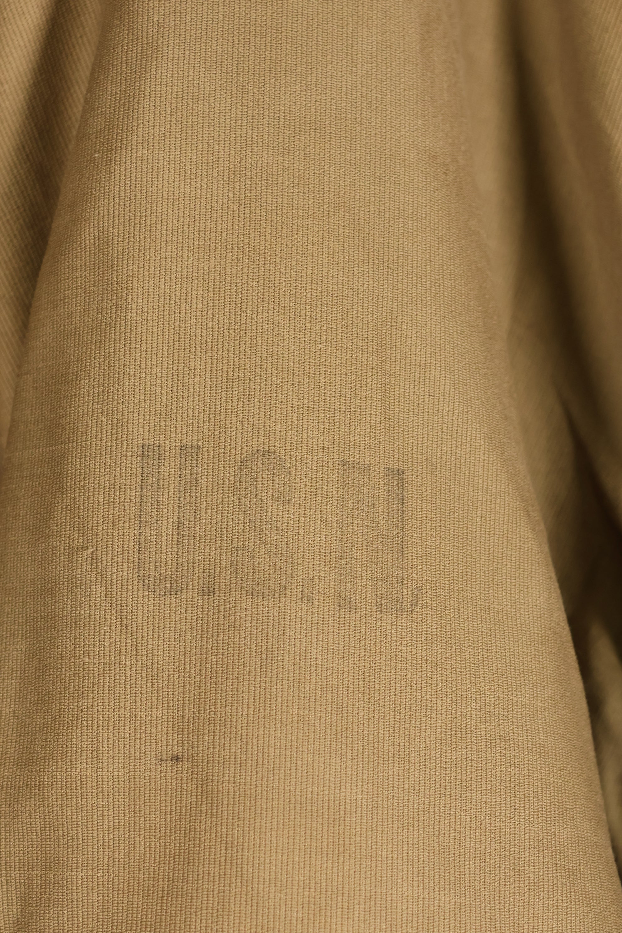 1940s, WWII, U.S. Navy, N-1 Deck Coat, Hooded Jacket, Faded, Stenciled, Used