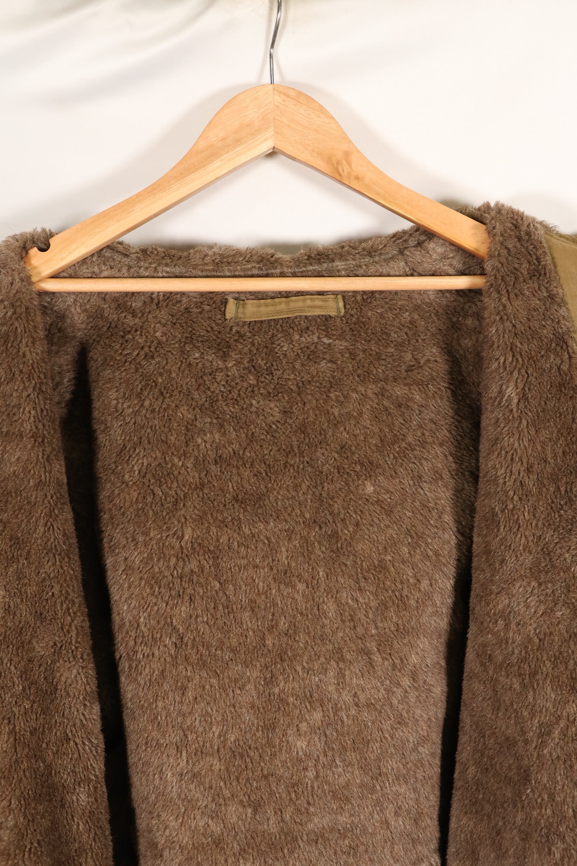 1940s, WWII, U.S. Navy, N-1 Deck Coat, Hooded Jacket, Faded, Stenciled, Used