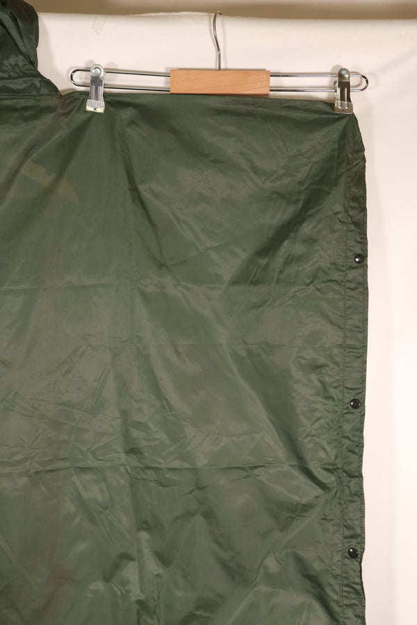 1967 Contract, Manufactured by Okinawa CISO, INDIGENOUS Rain Poncho, DAJ Contract Number, Rare Item Made in Japan