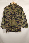 Real Late War Pattern US-Size Tiger Stripe Shirt with 173rd Airborne Brigade Patch