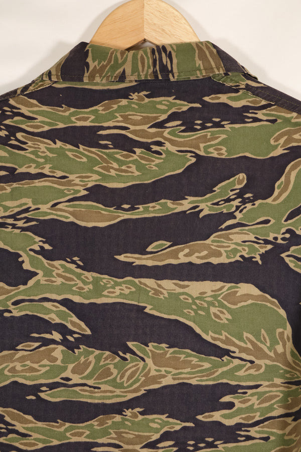 Real Late War Pattern US-Size Tiger Stripe Shirt with 173rd Airborne Brigade Patch