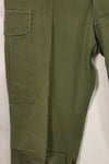 1967 Contract 3rd Model Non Ripstop Jungle Fatigue Pants L-L Used B