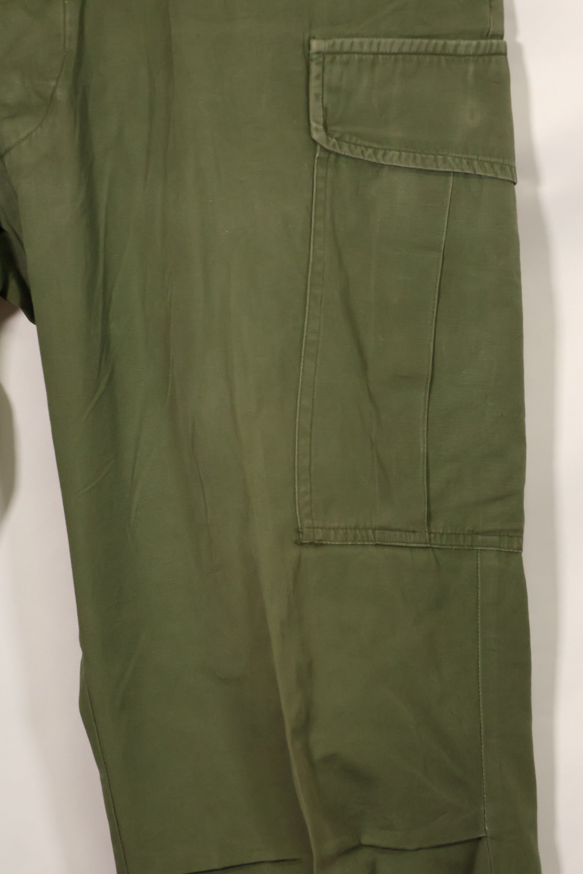 1967 Contract 3rd Model Non Ripstop Jungle Fatigue Pants L-L Used B