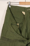 1967 Contract 3rd Model Non Ripstop Jungle Fatigue Pants L-L Used B