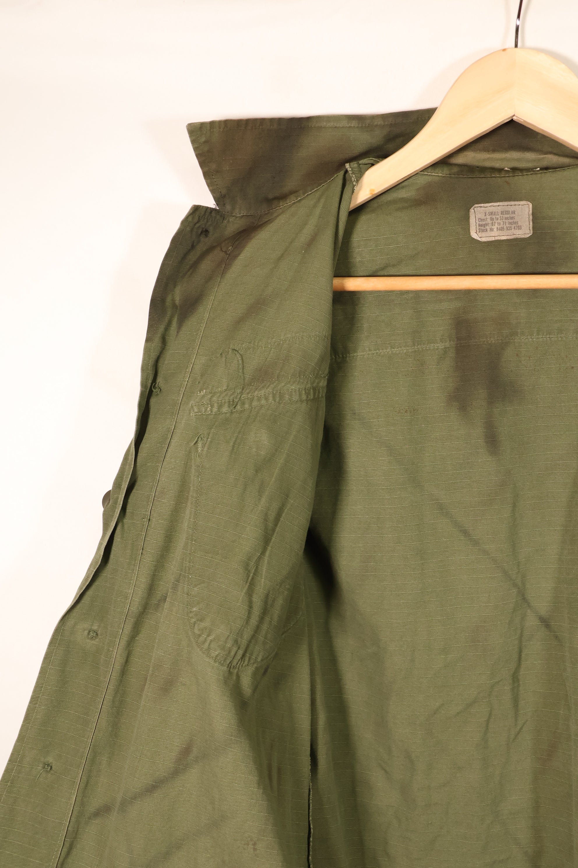 1969 Contract, X-S-R, Based on the Original Jacket, MACV SOG, Spray-Painted Jacket, Replica, Manufactured by MILITARIA 1911, Used Item