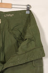 1967 Contract 3rd Model Non Ripstop Jungle Fatigue Pants L-L Used B