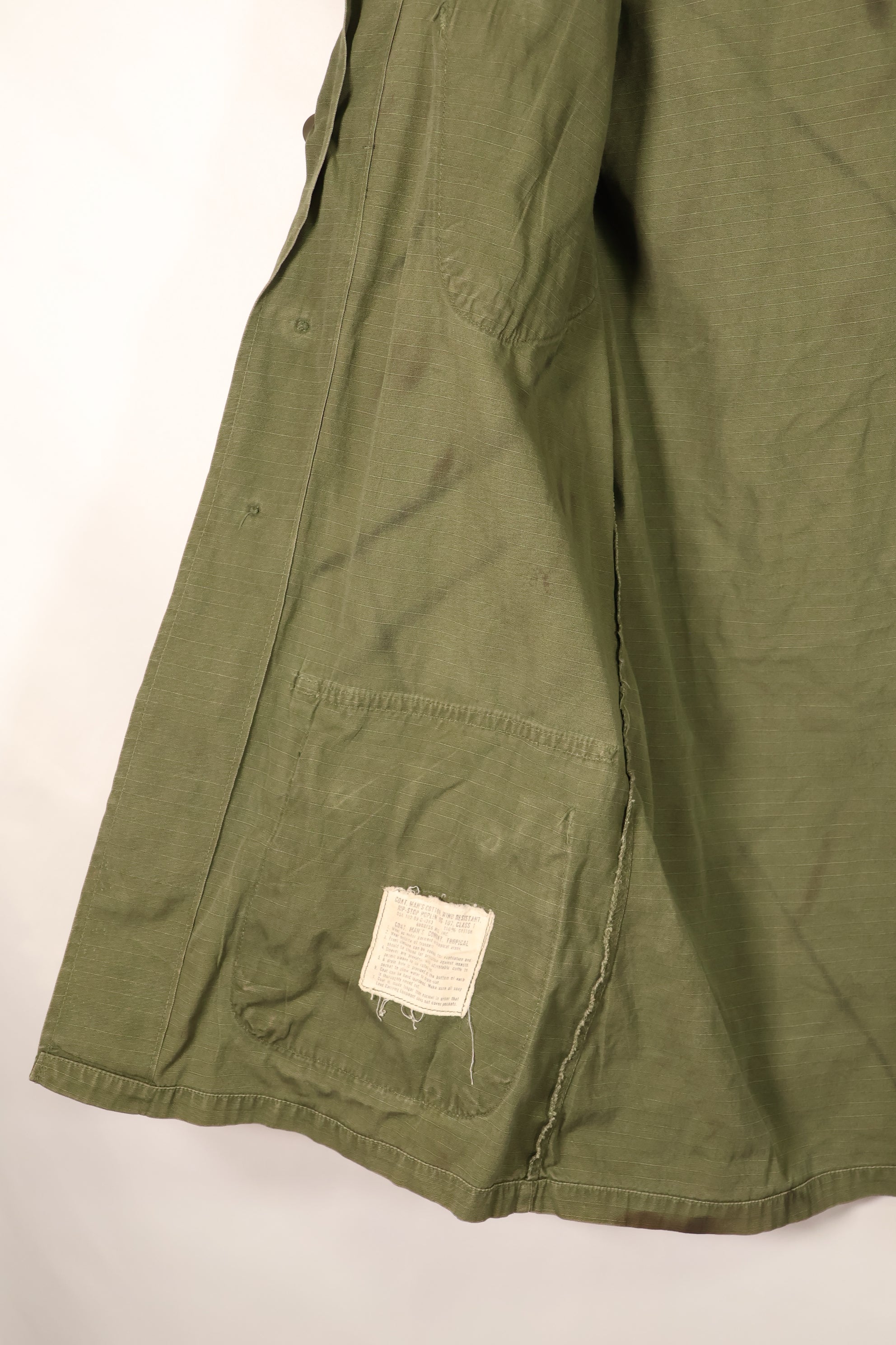 1969 Contract, X-S-R, Based on the Original Jacket, MACV SOG, Spray-Painted Jacket, Replica, Manufactured by MILITARIA 1911, Used Item