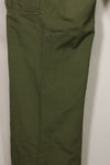 1967 Contract 3rd Model Non Ripstop Jungle Fatigue Pants L-L Used B