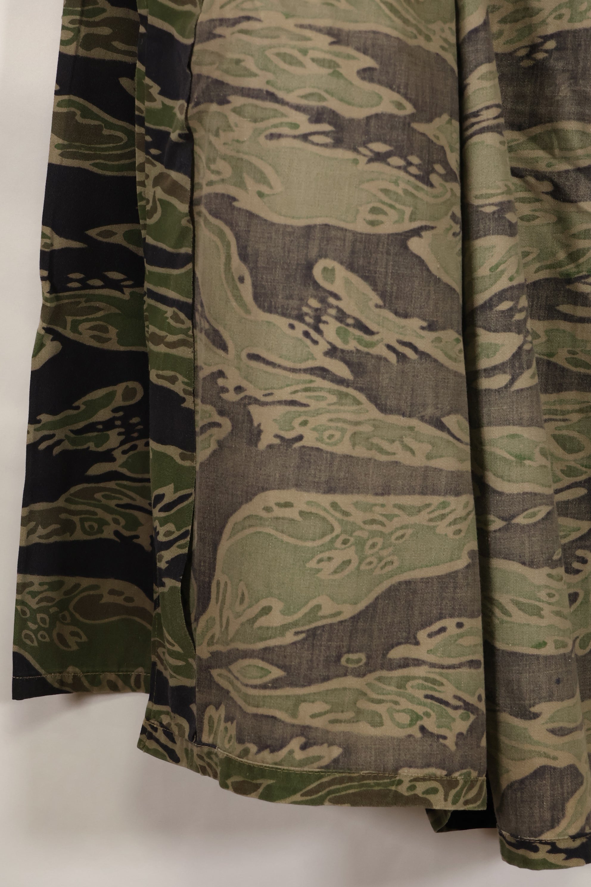 Actual Late War Pattern US-L Tiger Stripe Shirt, almost never used.