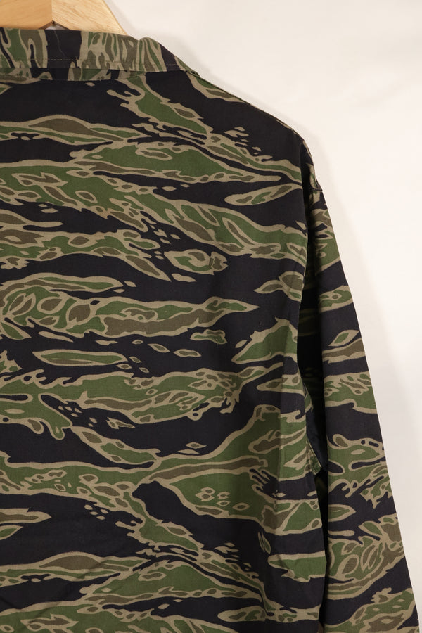 Actual Late War Pattern US-L Tiger Stripe Shirt, almost never used.