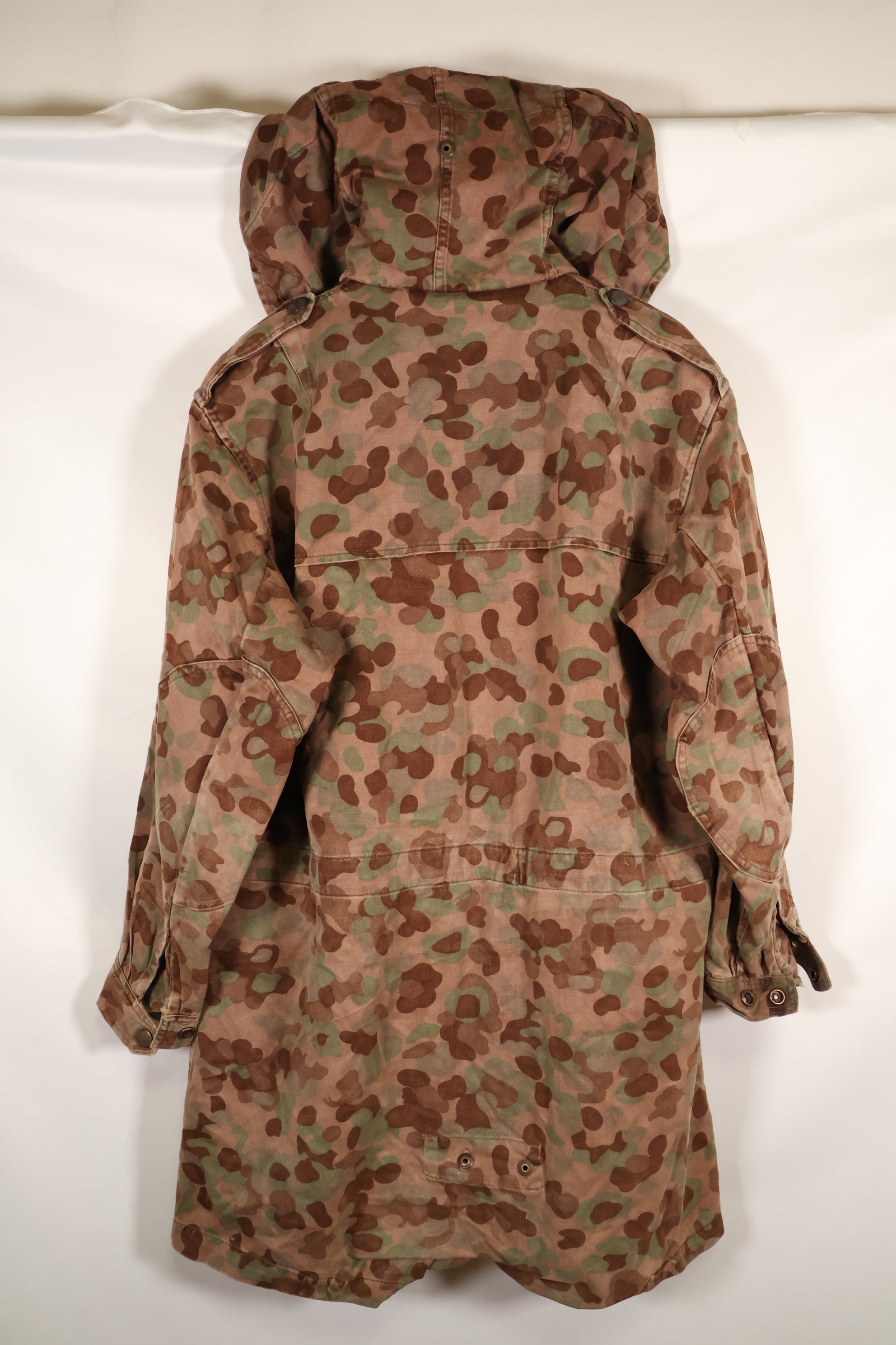 1960s–70s M57 Austrian Army P-Pattern Camouflage Hoodie, Used, Size C